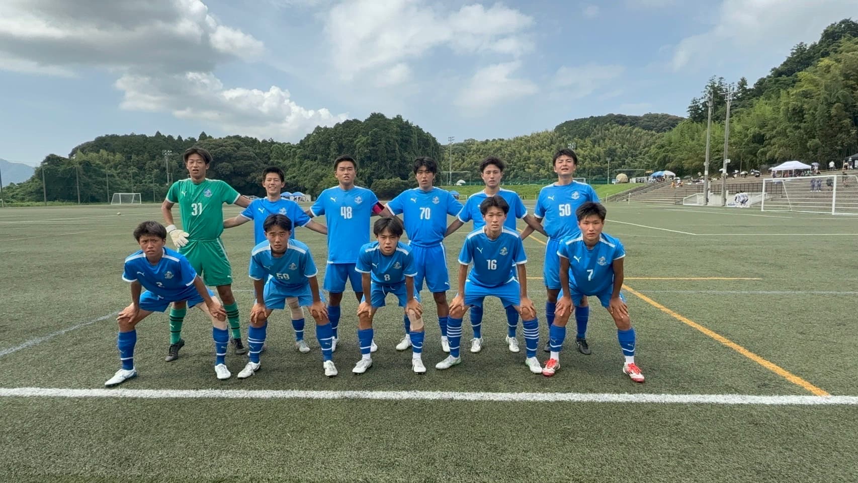 8月13日(水)　トレーニングマッチ　試合結果