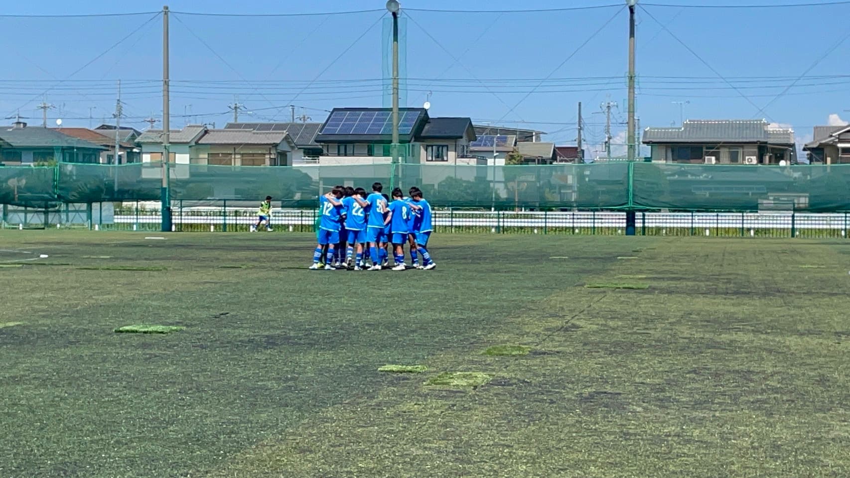 8月31日(日) トレーニングマッチ　試合結果