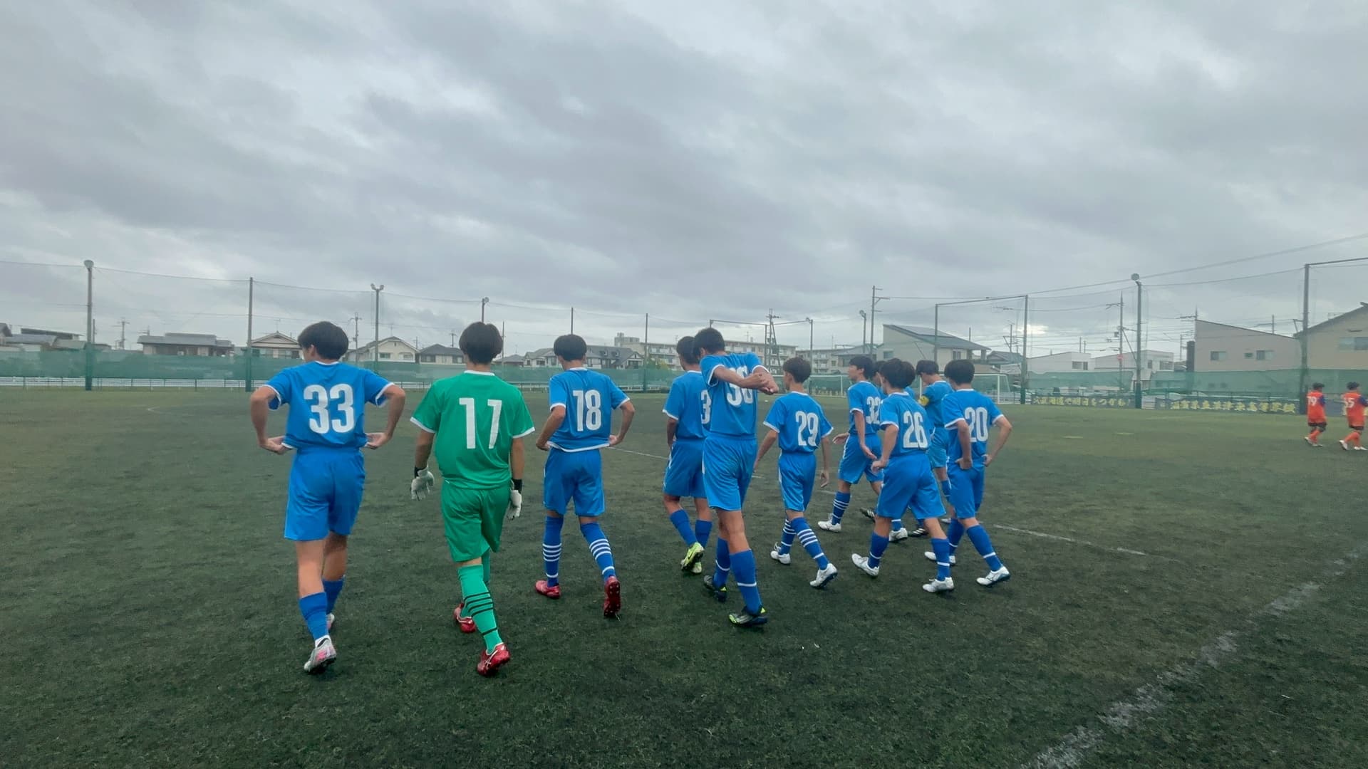 10月5日(日) トレーニングマッチ　試合結果