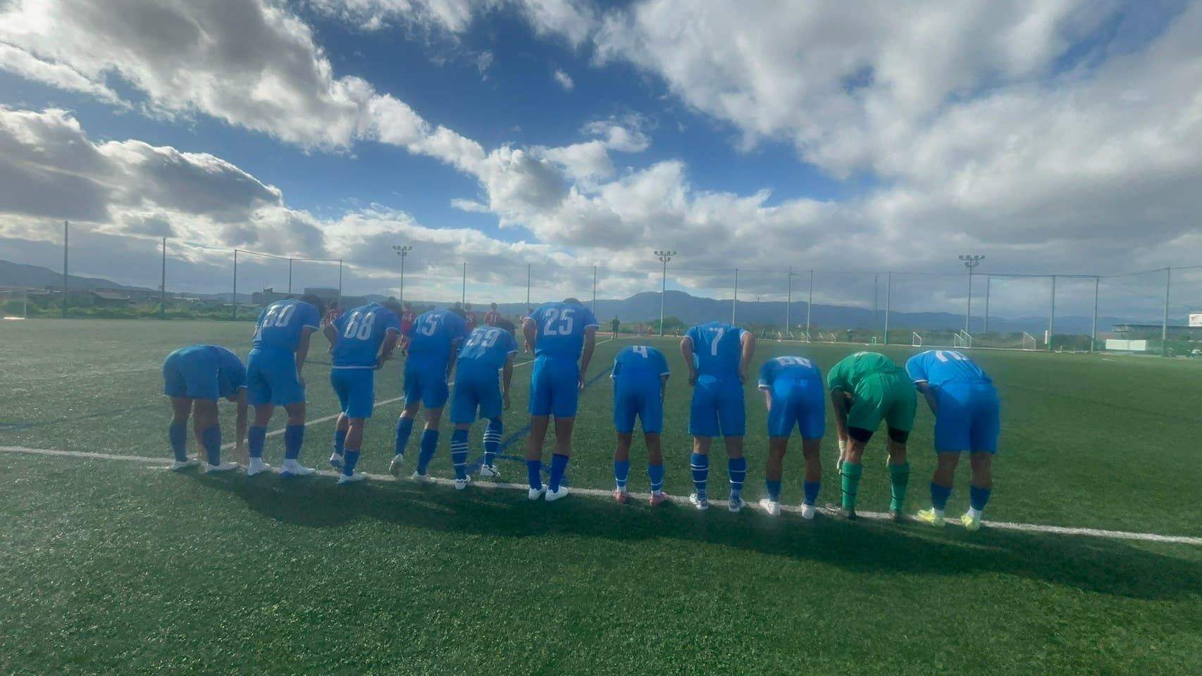 10月13日(月、祝) トレーニングマッチ　試合結果